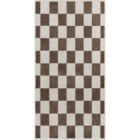 DUSCHTUCH Weekend 70/140 cm  - Platinfarben/Braun, Basics, Textil (70/140cm) - Cawoe