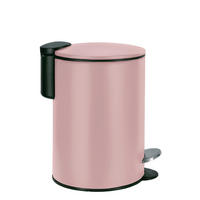 KOZMETICKÝ KÔŠ, 3 l - čierna/platinová, Basics, kov/plast (17/23,6cm) - Kleine Wolke