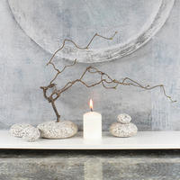 MALBA NA PLÁTNĚ, zen, 30/30/3 cm - vícebarevná, Konvenční, dřevo/papír (30/30/3cm) - Euroart