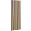 AKUSTIKPANEEL Nachbildung  - Beige, Design, Holzwerkstoff/Kunststoff (41/120cm) - Livetastic