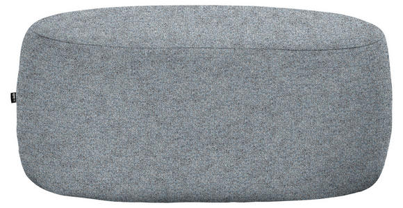 HOCKER in Textil Braun, Grau  - Schwarz/Braun, MODERN, Kunststoff/Textil (88/43/66cm) - Hom`in