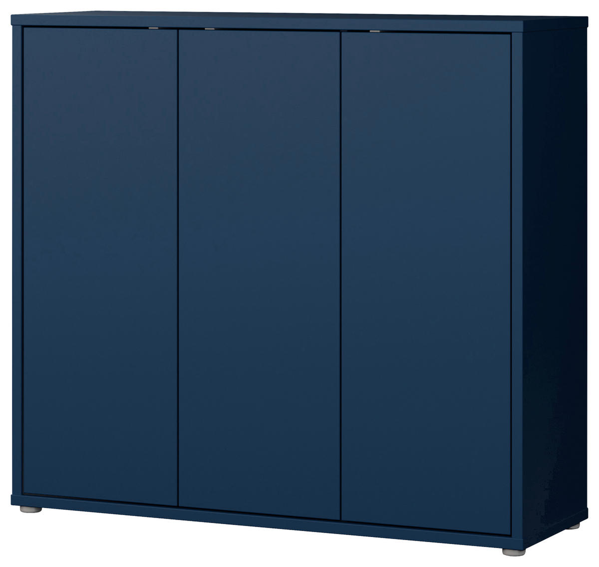 SCHUHSCHRANK  in 109,2/99,1/34,9 cm  - Dunkelblau/Grau, MODERN, Holzwerkstoff/Kunststoff (109,2/99,1/34,9cm) - Carryhome