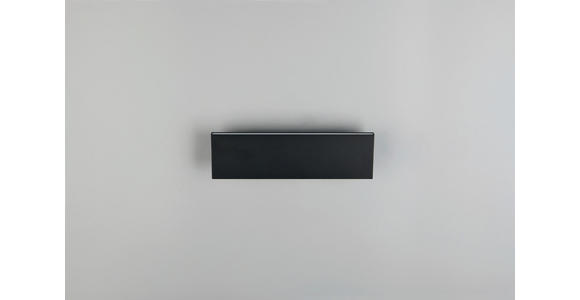 LED-WANDLEUCHTE 28/4,5/8 cm  - Schwarz, Design, Kunststoff/Metall (28/4,5/8cm) - Novel