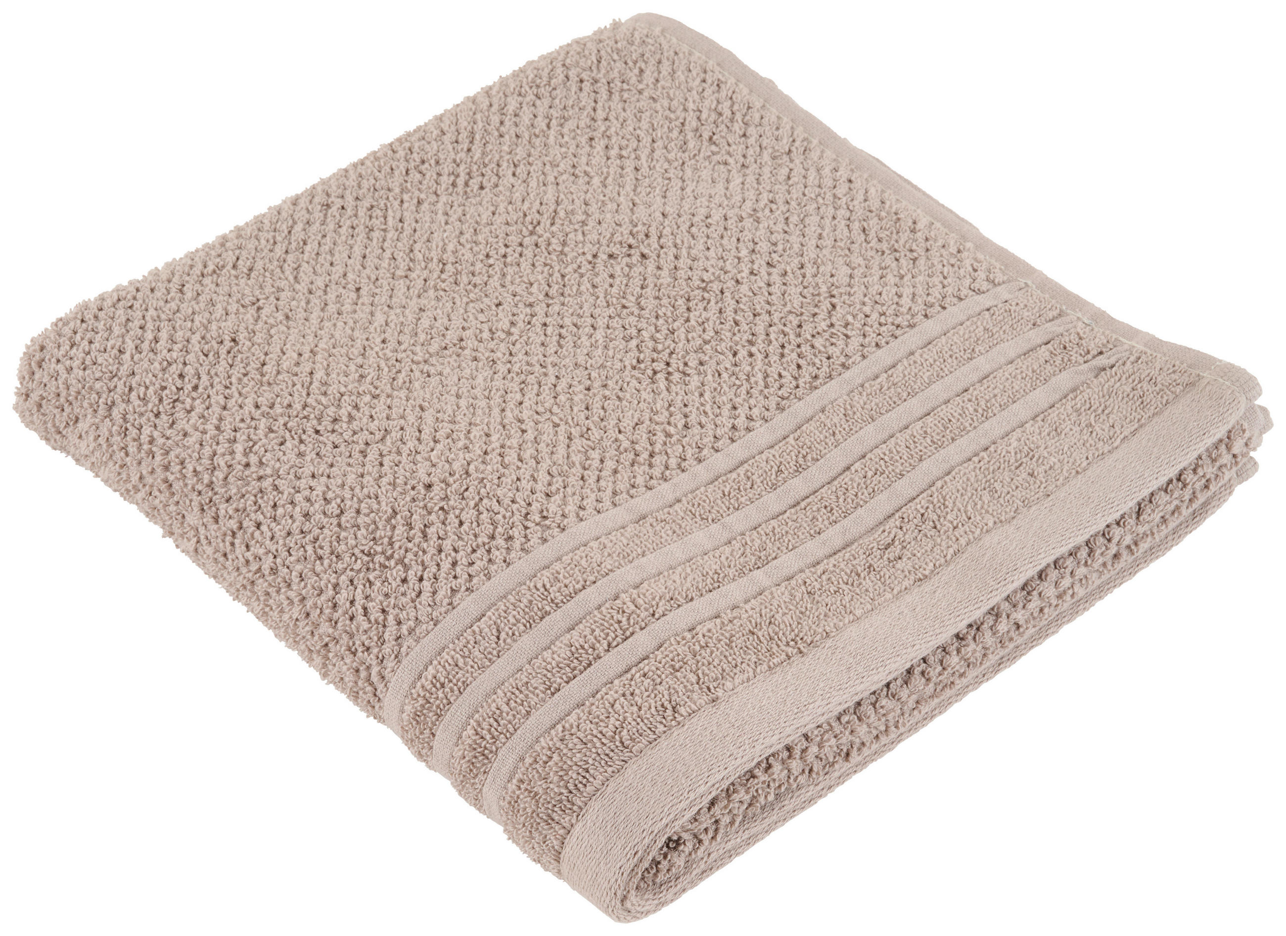 RUČNÍK, 50/100 cm, šedohnědá - šedohnědá, Basics, textil (50/100cm) - Esposa