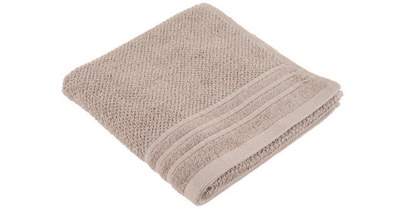 HANDTUCH 50/100 cm MATEO Taupe - Taupe, Basics, Textil (50/100cm) - Esposa