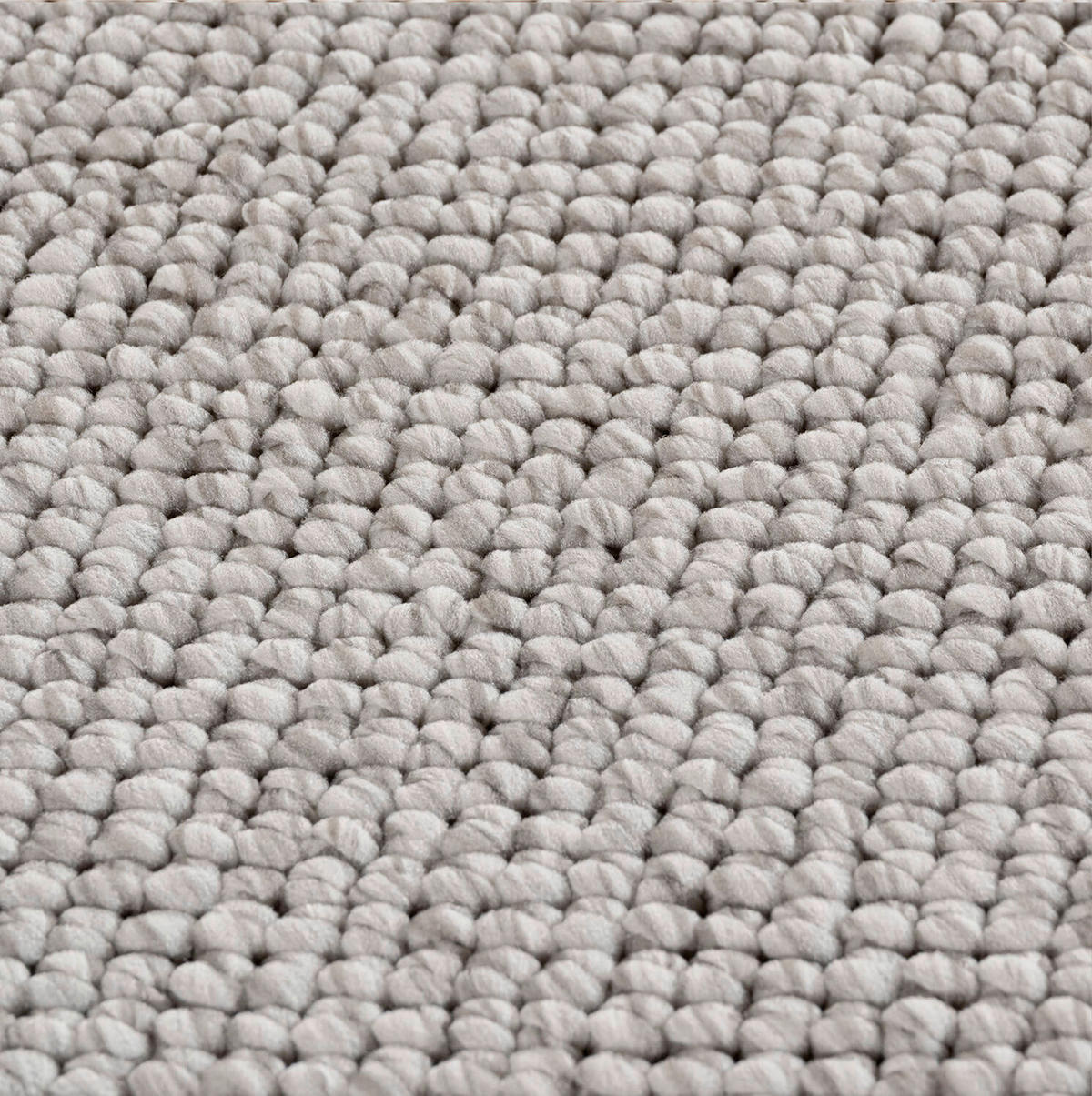 FLACHWEBETEPPICH 120 cm HELIX Silberfarben  - Silberfarben, Basics, Kunststoff/Textil (120cm) - Novel