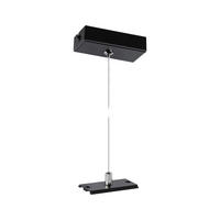 SCHIENENSYSTEM-ABHÄNGUNG Linion 4/8/150 cm  - Schwarz, Basics, Metall (4/8/150cm) - Paulmann