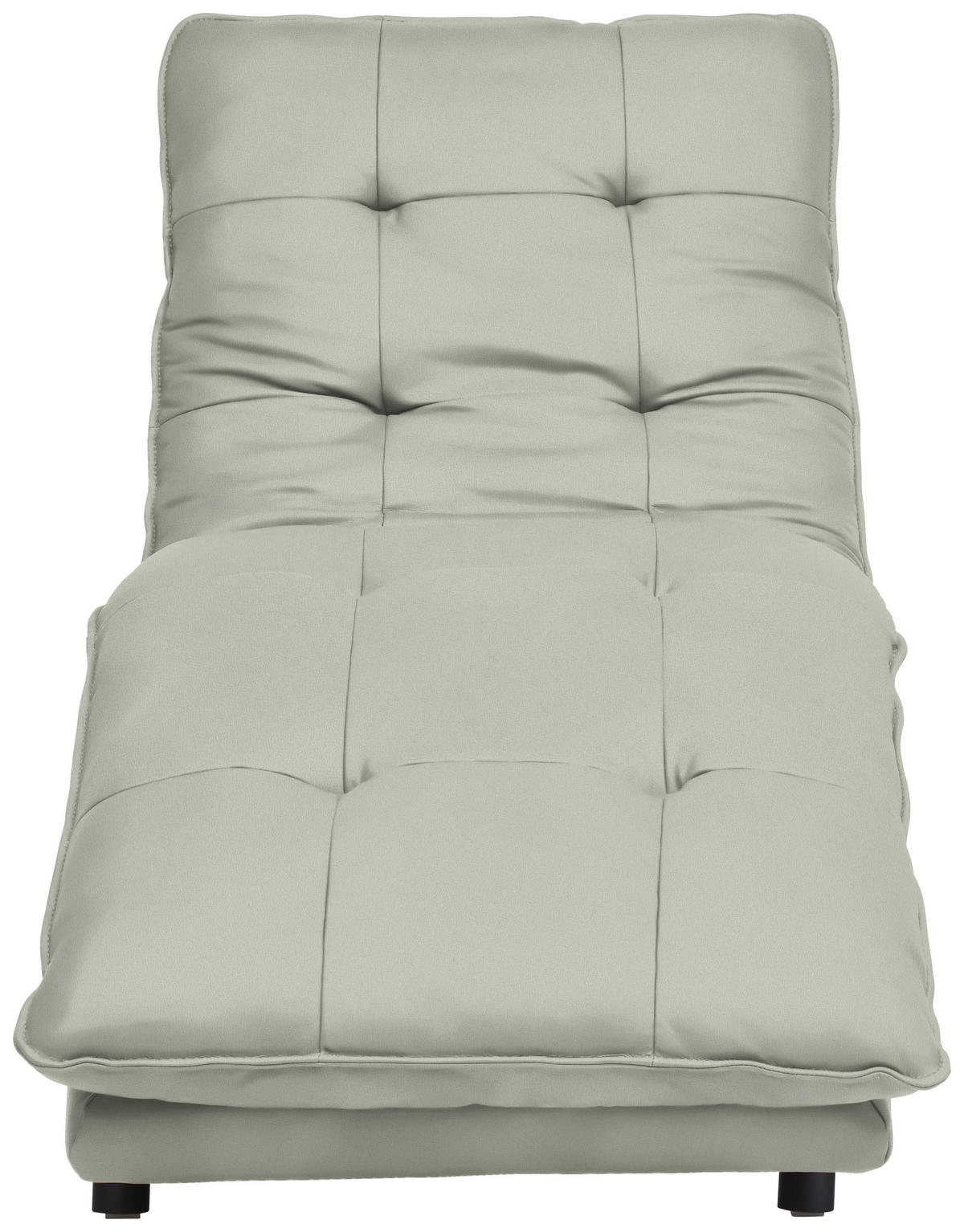 LIEGE in Echtleder Hellgrau  - Hellgrau/Schwarz, Design, Leder/Metall (75/110/190cm) - Chilliano