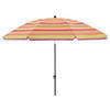 Sonnenschirm bunt gestreift 160 cm Blau, Grün, Multicolor, Orange, Pink  - Blau/Pink, Design, Textil/Metall (160/160cm) - Doppler