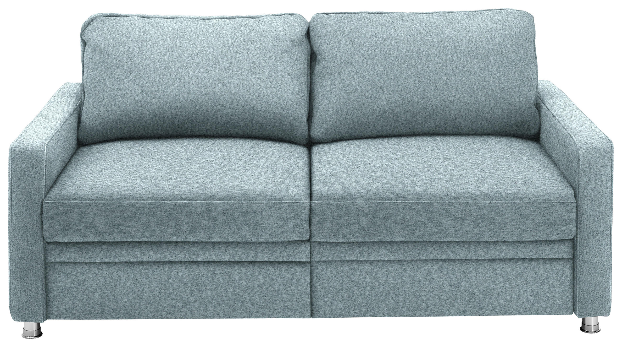 SCHLAFSOFA Türkis  - Türkis, KONVENTIONELL, Textil/Metall (206/90/100cm) - Beldomo Style