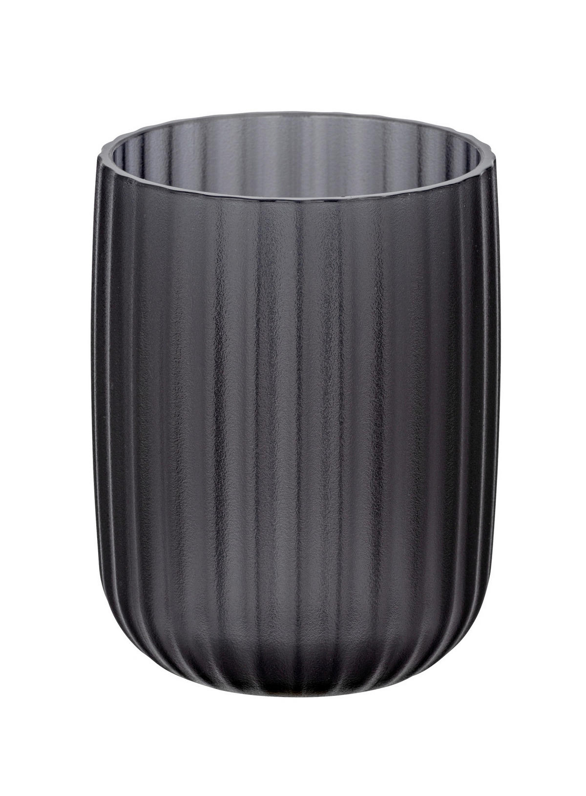 ZAHNPUTZBECHER  - Grau, Basics, Kunststoff (7,5/10/7,5cm) - Wenko