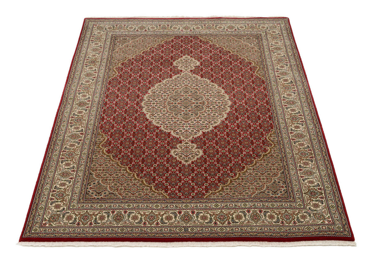 LÄUFER 80/350 cm  - Rot/Creme, Design, Textil (80/350cm) - Cazaris