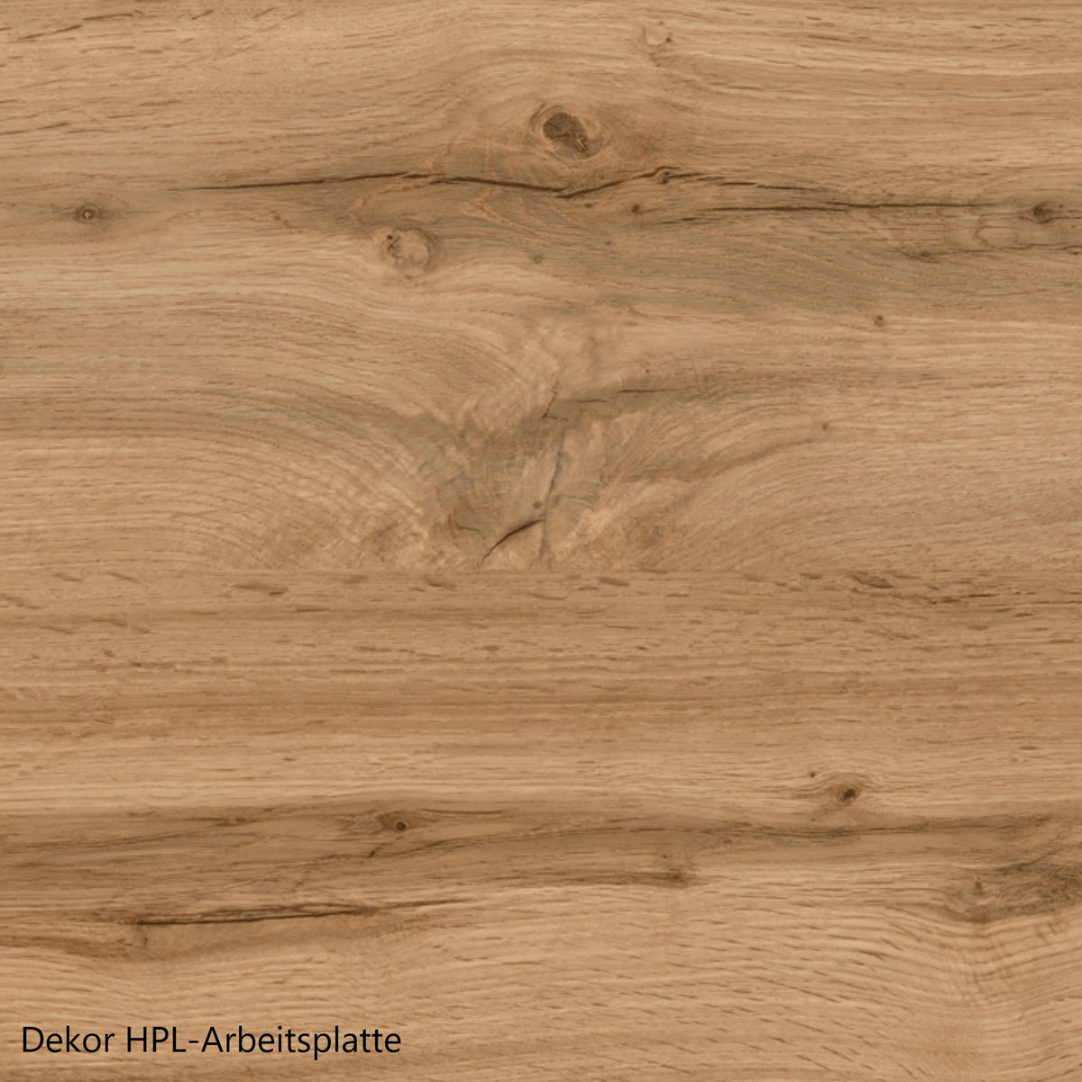 ECKKÜCHE 210/270 cm  in Weiß  - Eichefarben/Weiß, MODERN, Holzwerkstoff (210/270cm) - Held