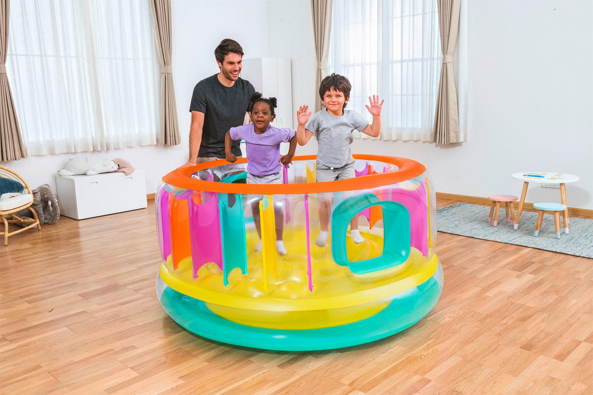 TRAMPOLÍNA - vícebarevná, Basics, plast (180/86cm) - Bestway