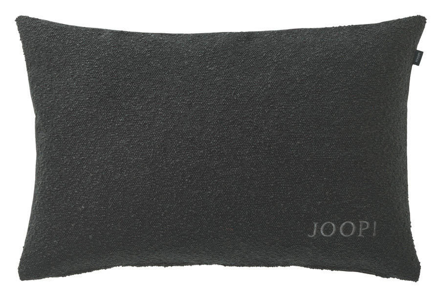 KISSENHÜLLE J! TOUCH 40/60 cm  - Dunkelgrau/Anthrazit, Basics, Textil (40/60cm) - Joop!