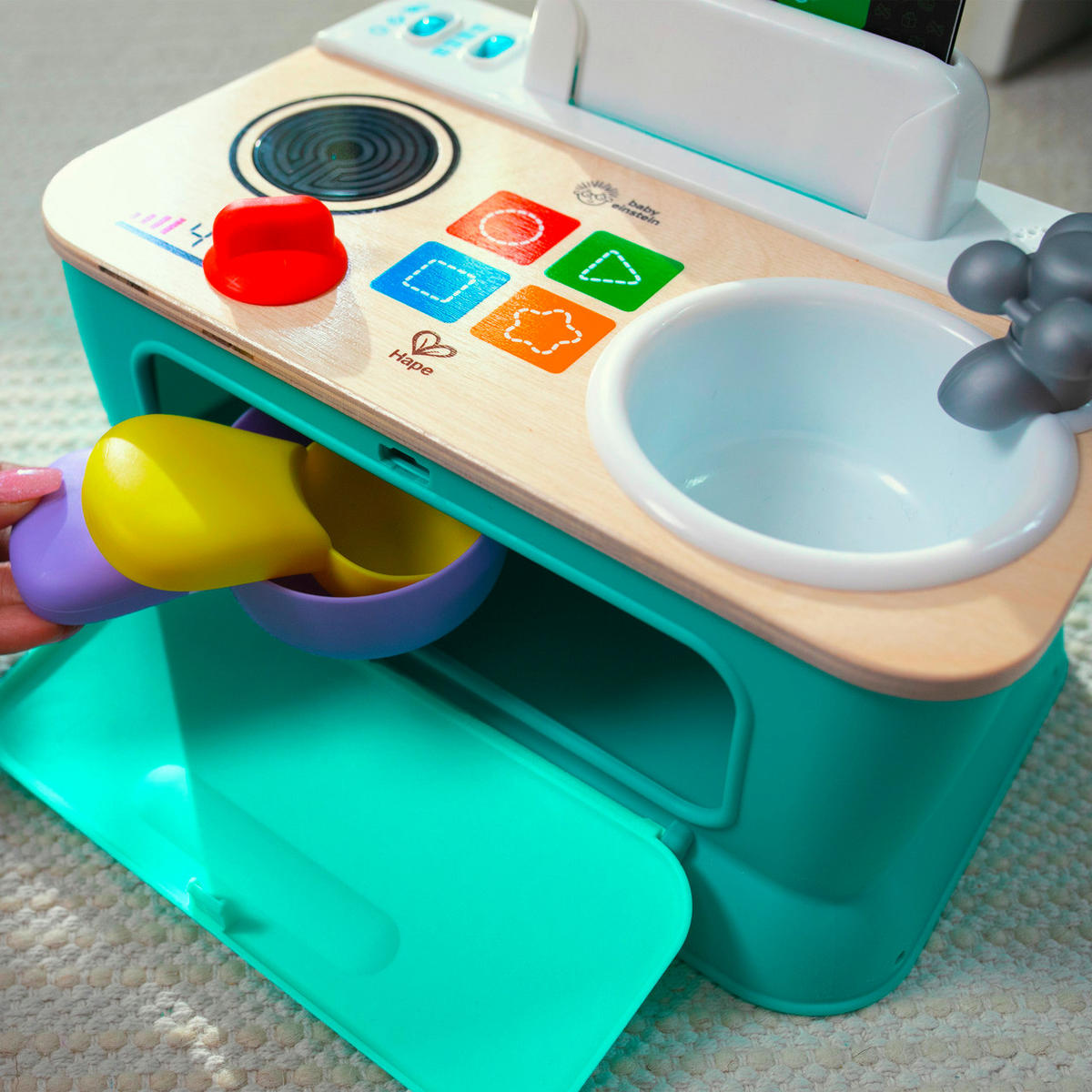 KINDERKÜCHE - Multicolor, Basics, Holz/Holzwerkstoff (27,5/24/17,5cm) - Hape