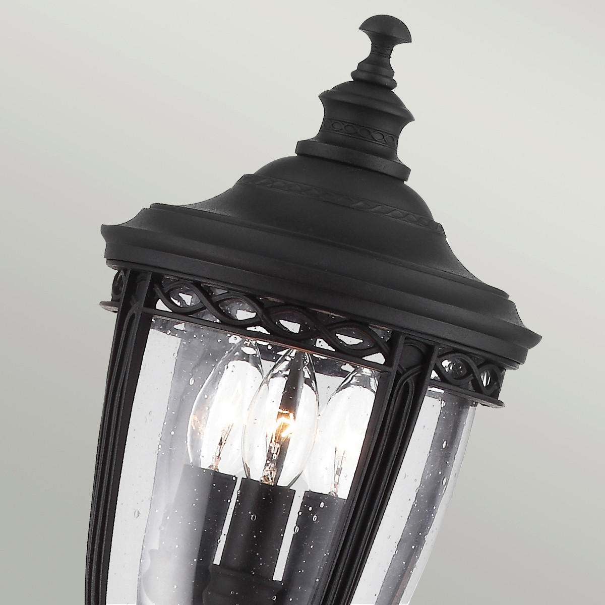 WEGELEUCHTE - Schwarz, Basics, Glas/Metall (21.6/118cm) - Elstead Lighting
