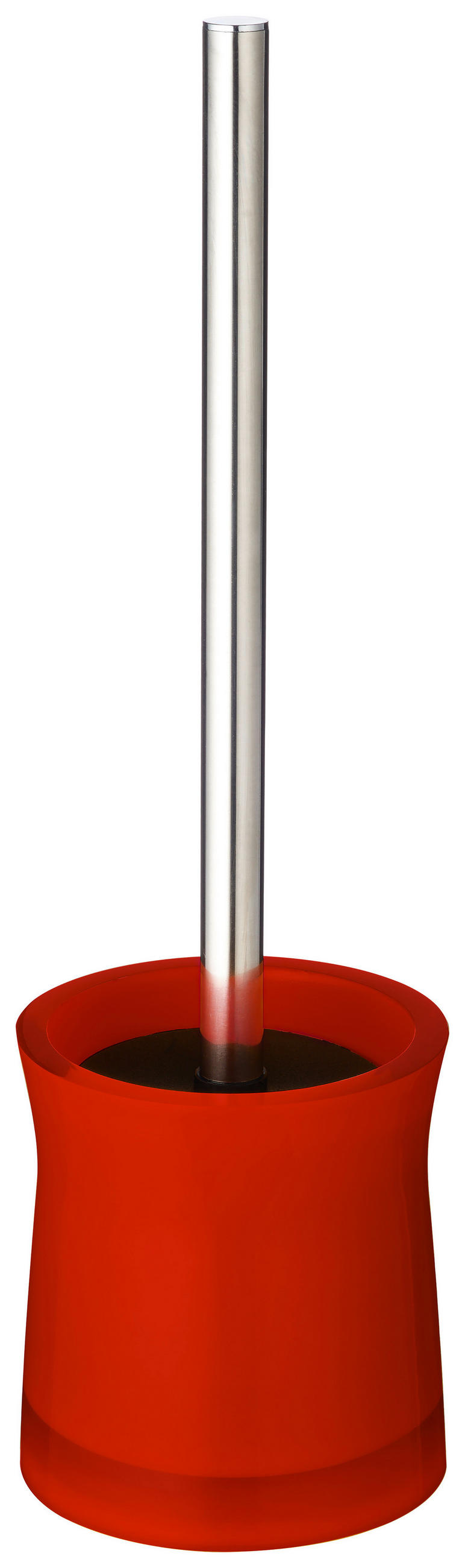 PERIE PENTRU WC in plastic  plastic   - culoare crom, Basics, plastic (10,5/37/10,5cm) - Sadena