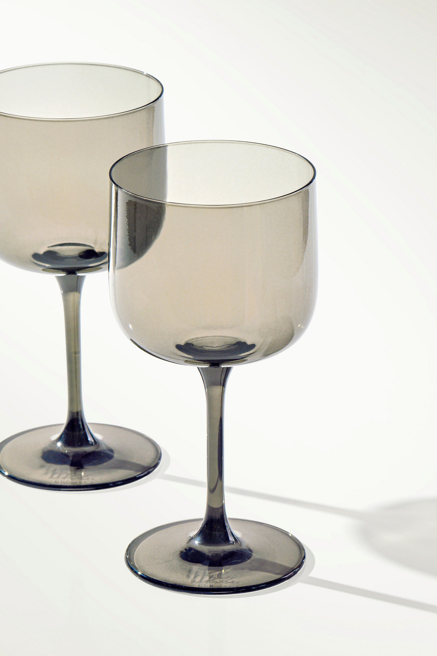 GLÄSERSET Like Smoke  2-teilig  - Hellgrau, MODERN, Glas (8,5/8,5/17cm) - like.Villeroy & Boch