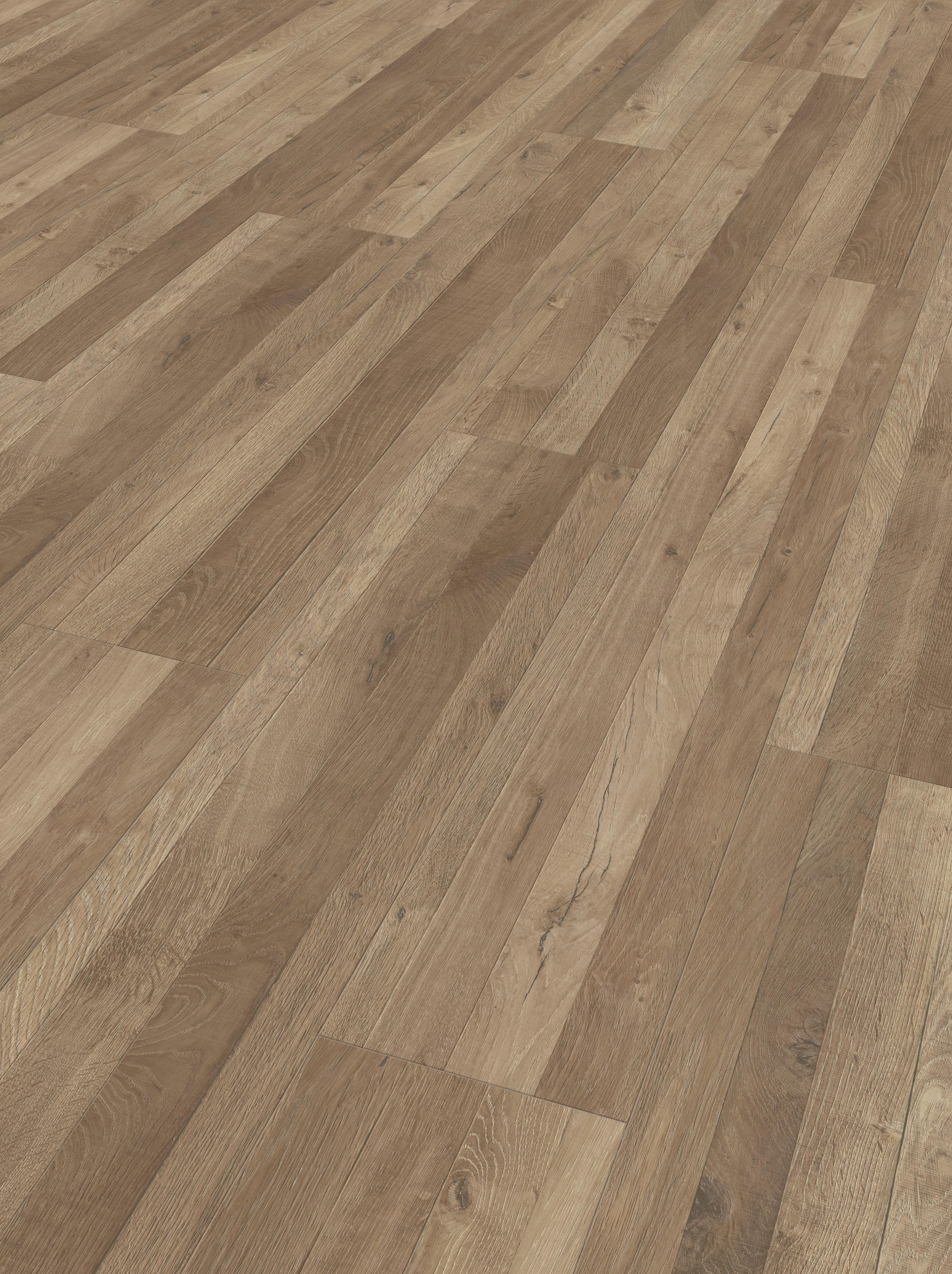 DESIGNBODEN Modular One 1744550  per  m² - Eichefarben, Basics, Holzwerkstoff/Kunststoff (128,5/19,4/0,8cm) - Parador