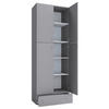 AKTENSCHRANK 70/200/39 cm  - Grau, MODERN, Holzwerkstoff (70/200/39cm) - MID.YOU