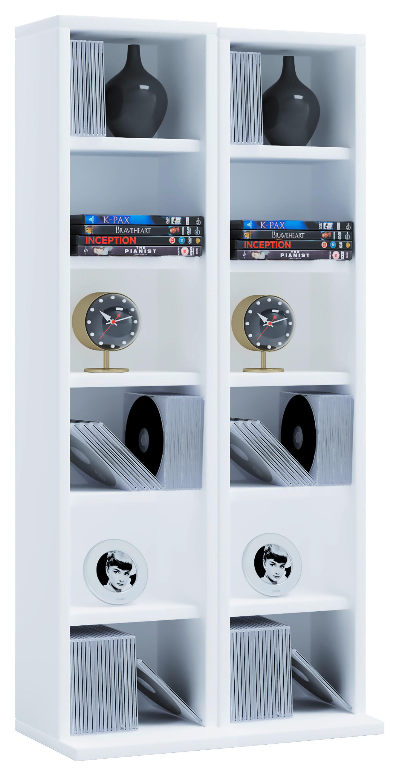 CD Regal Milano 42 cm Weiß