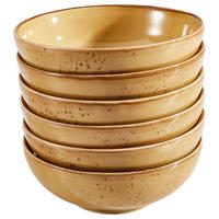 SCHÜSSELSET 6-teilig 16,5 cm  - Currygelb, Trend, Keramik (16,5cm) - Creatable