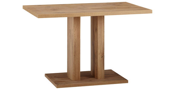 ESSTISCH rechteckig Eichefarben - Eichefarben, Natur, Holzwerkstoff (120/80/76cm) - Cantus