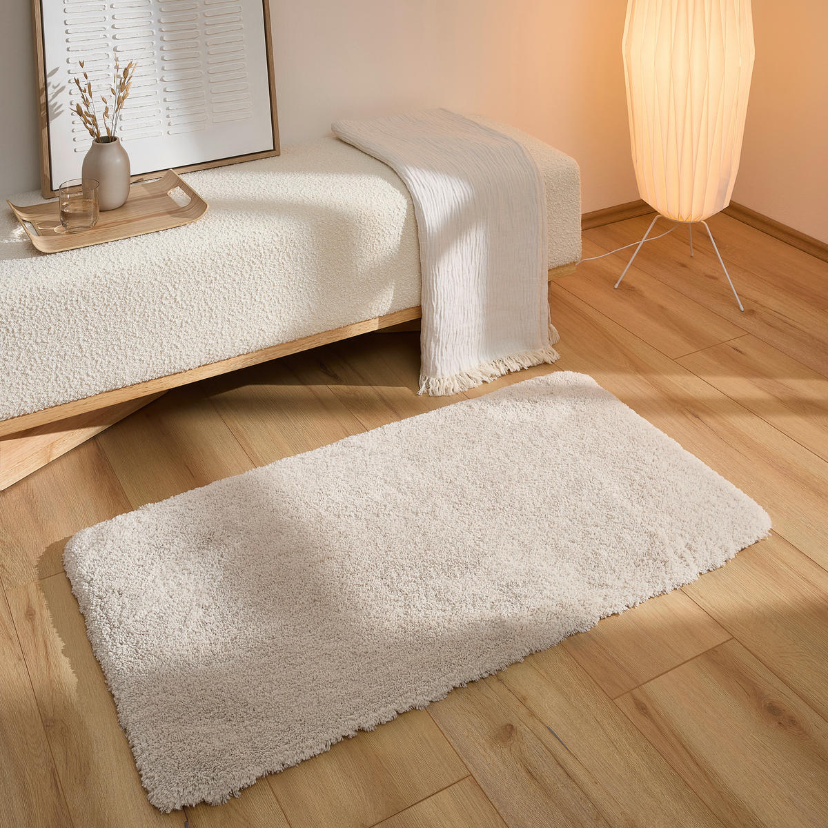 RYAMATTA 60/110 cm  - beige, Klassisk, textil/plast (60/110cm) - Boxxx
