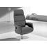RELAXSESSEL in Metall, Leder Grau, Edelstahlfarben - Edelstahlfarben/Grau, Design, Leder/Metall (72/110/79cm) - Welnova RELAXSESSEL in Metall, Leder Grau, Edelstahlfarben - Edelstahlfarben/Grau, Design, Leder/Metall (72/110/79cm) - Welnova