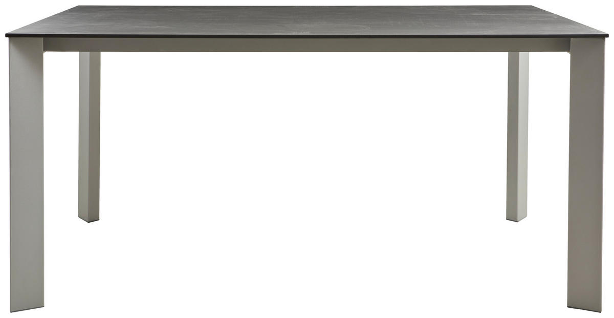 GARTENTISCHGESTELL 160/100/74 cm Metall  - Silberfarben, Basics, Metall (160/100/74cm)