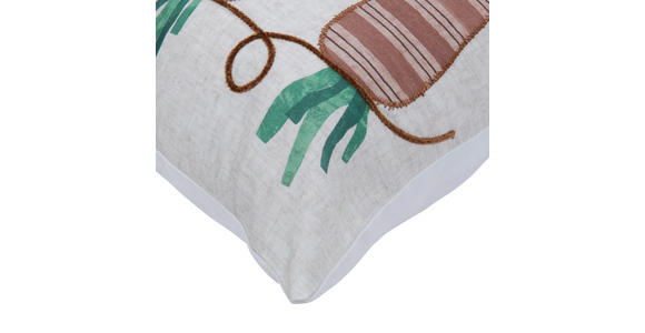 ZIERKISSEN  40/60 cm   - Weiß, Textil (40/60cm) - Esposa