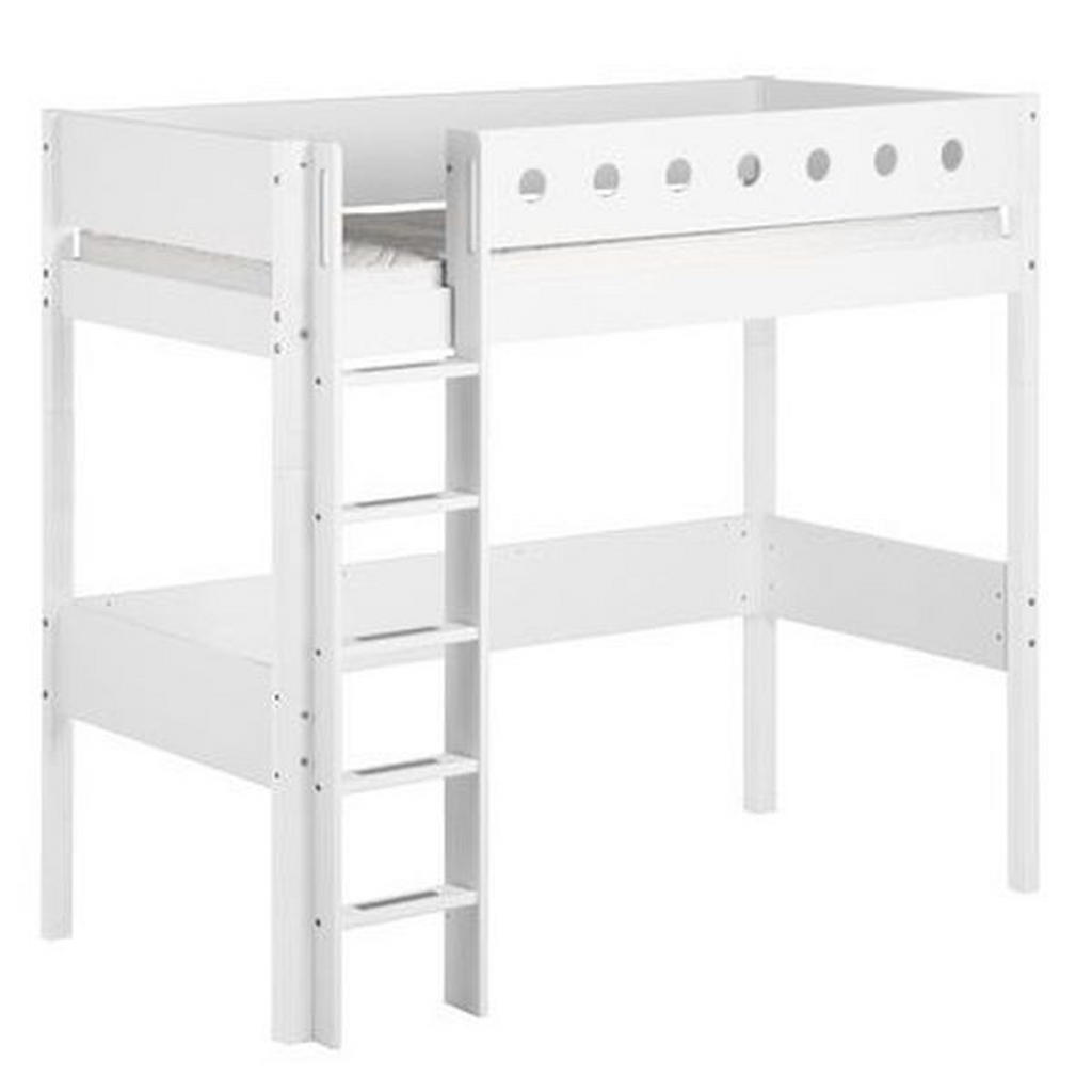 Flexa VYVÝŠENÁ POSTEĽ 90/200 cm, biela Flexa VYVÝŠENÁ POSTEĽ 90/200 cm, biela