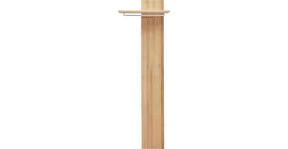 GARDEROBENPANEEL 64/196/28 cm - Buchefarben, Natur, Holz (64/196/28cm) - Valnatura