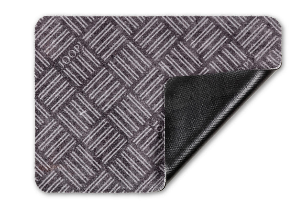 FUSSMATTE - Grau, Design, Kunststoff (50/70cm) - Joop!