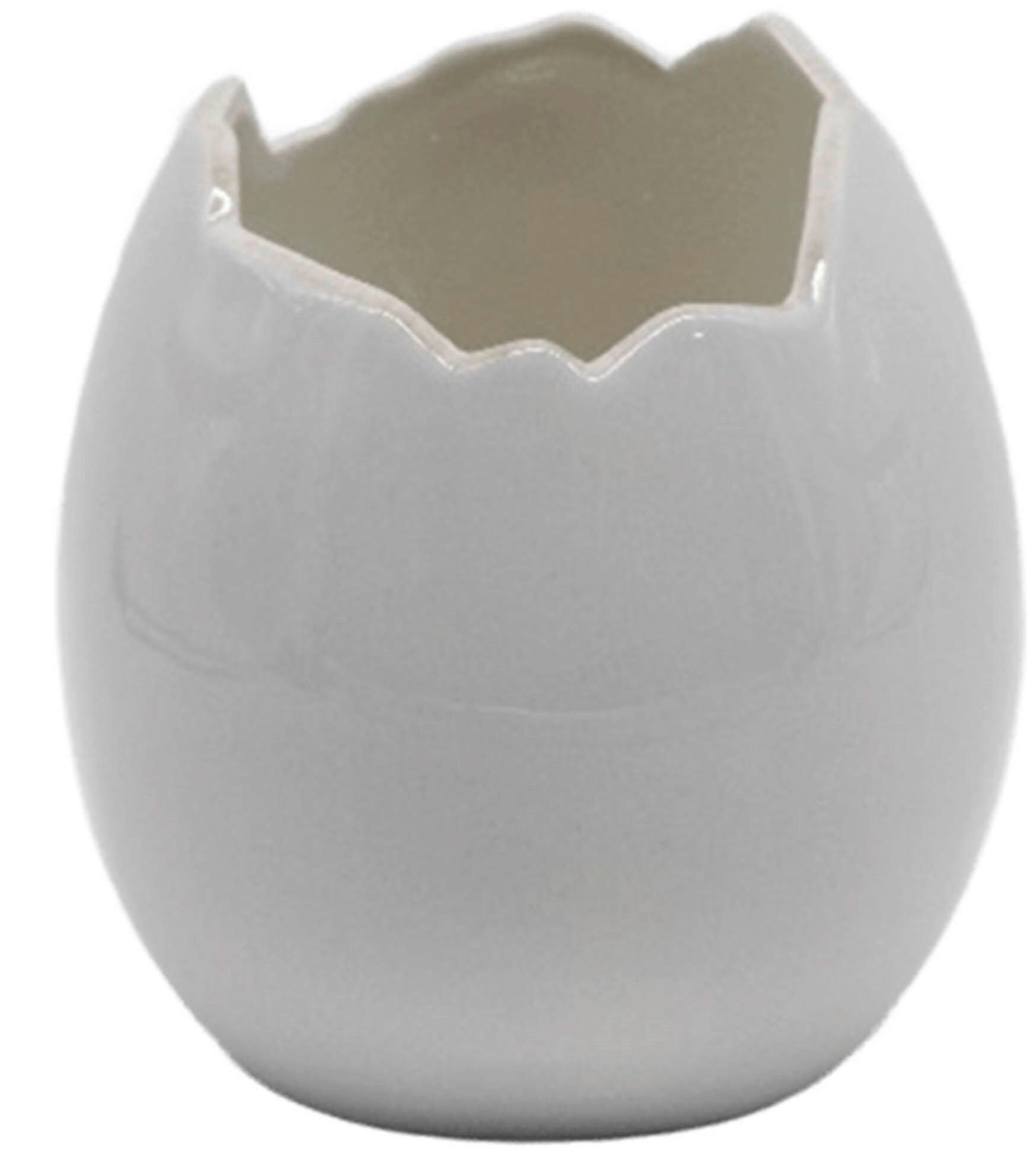 ÜBERTOPF   - Weiß, LIFESTYLE, Keramik (15/16,5cm)