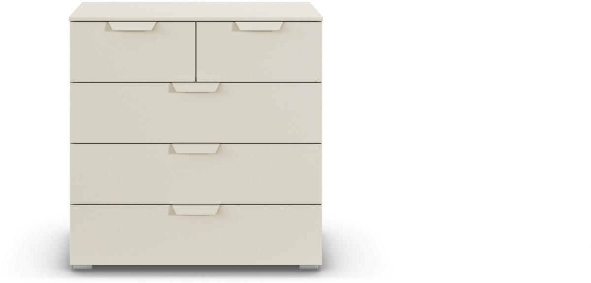 KOMMODE  in  - Champagner, Design, Holzwerkstoff/Metall (80/81cm) - Carryhome