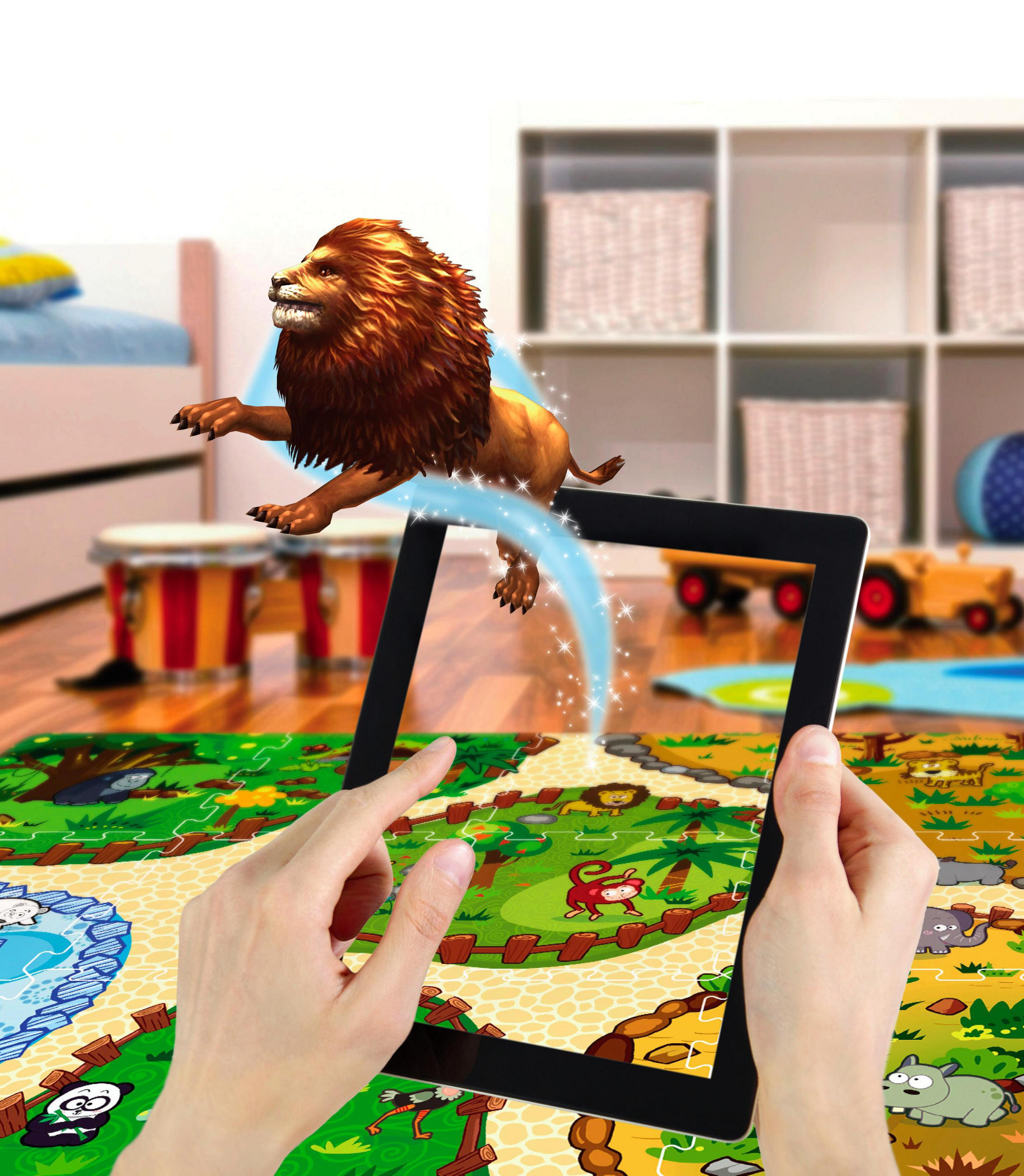 Puzzlematte Animal Land