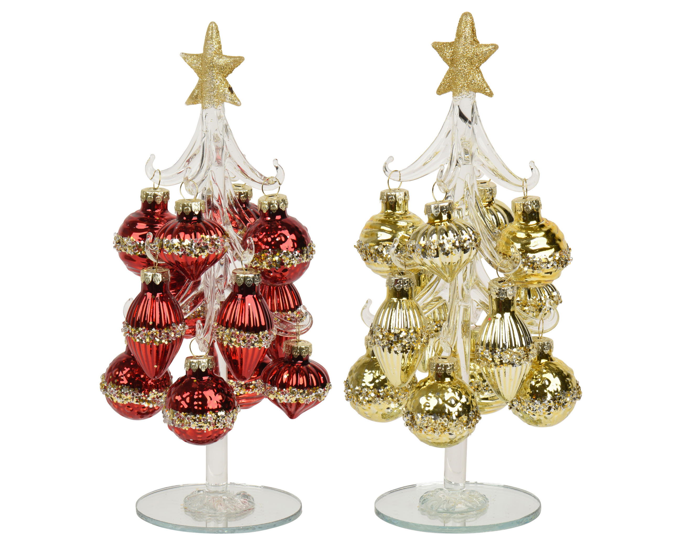 CHRISTBAUMKUGEL  - Multicolor, Basics, Glas (8/8/20cm)