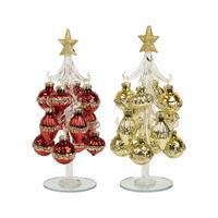 CHRISTBAUMKUGEL  - Multicolor, Basics, Glas (8/8/20cm)