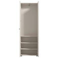GARDEROBE 6-teilig  in 240/194/35 cm  - Kaschmir, Basics, Holzwerkstoff/Textil (240/194/35cm) - Carryhome