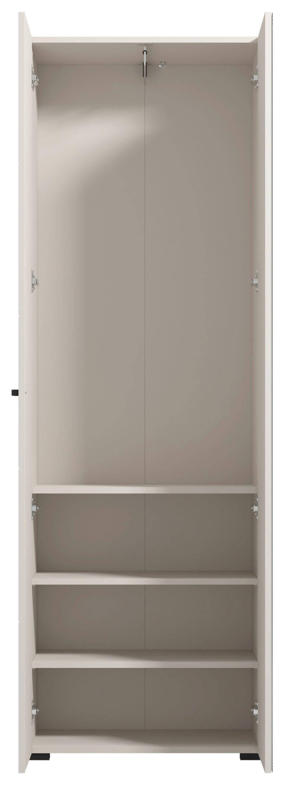 GARDEROBE 6-teilig  in 240/194/35 cm  - Kaschmir, Basics, Holzwerkstoff/Textil (240/194/35cm) - Carryhome