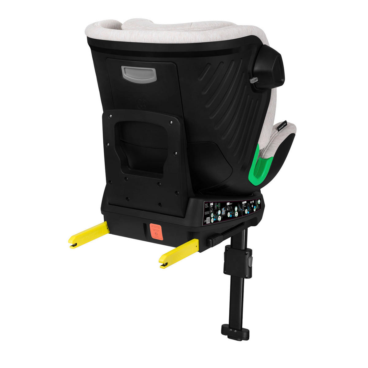 KINDERAUTOSITZ Harmony i-Size  - Beige, Basics, Holz/Kunststoff (45/54/60cm) - Lionelo