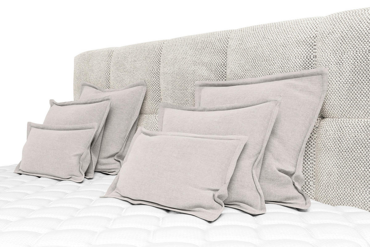 ZIERKISSENSET   70-50/60-25/10 cm  - Naturfarben, Modern, Textil (70-50/60-25/10cm) - MID.YOU