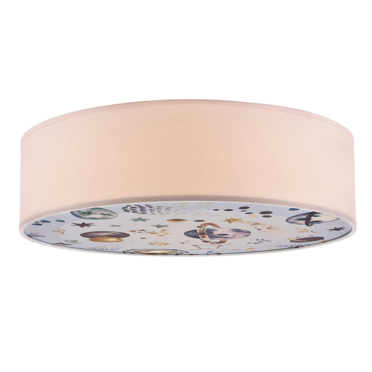KINDERDECKENLEUCHTE 38/38/14 cm   - Multicolor/Weiß, KONVENTIONELL, Kunststoff/Metall (38/38/14cm)