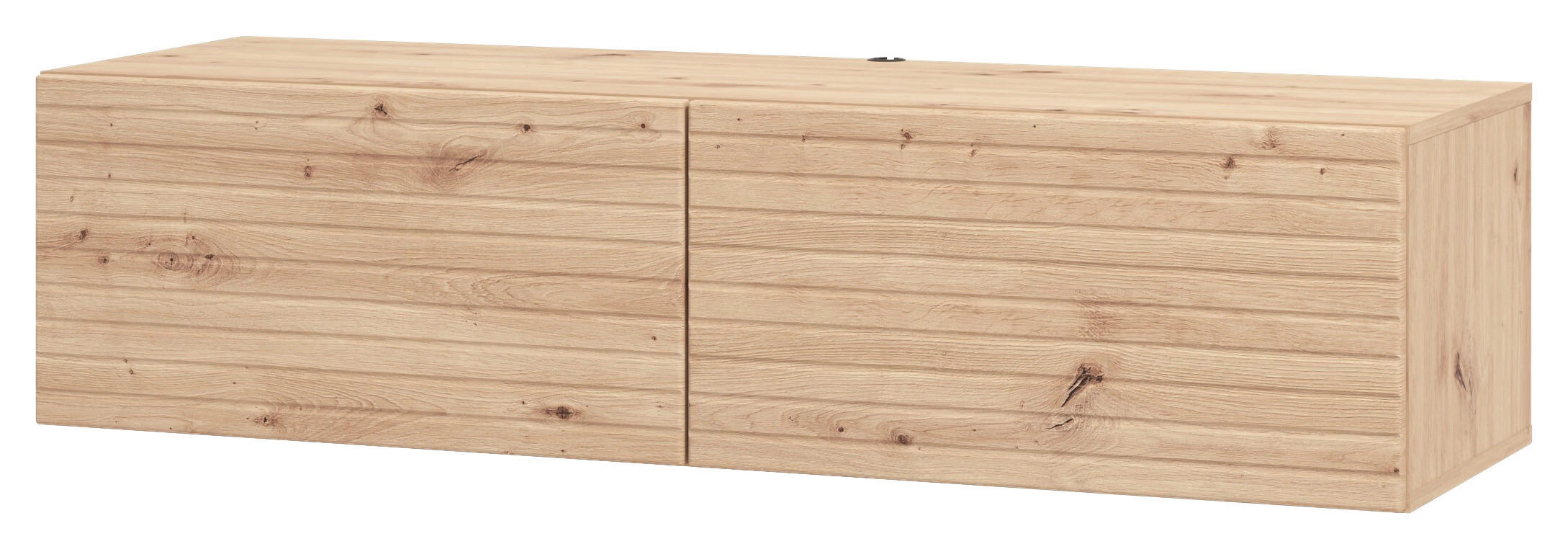 TV STOLEK, dub artisan, 128/32/42 cm - dub artisan, Basics, kompozitní dřevo (128/32/42cm) - Xora