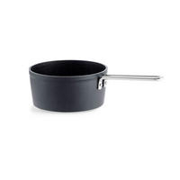 STIELKASSEROLLE ADAMANT 2 L  - Schwarz, Basics, Metall (18cm) - Fissler
