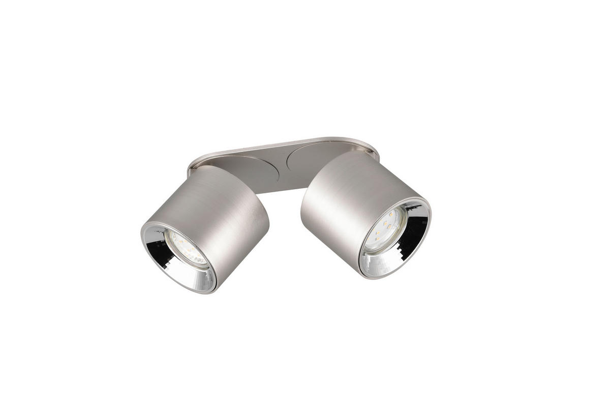 STRAHLER Guayana 18/12/8,7 cm   - Nickelfarben, Basics, Metall (18/12/8,7cm) - Trio Leuchten