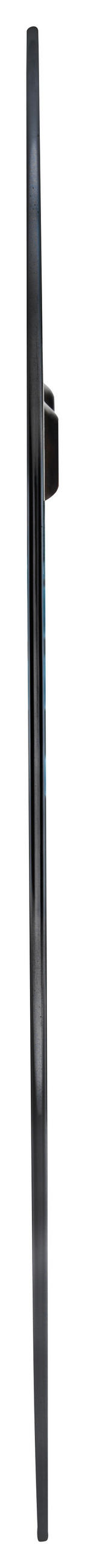NÁSTĚNNÉ ZRCADLO 50 cm - černá, Konvenční, kov/sklo (50cm)