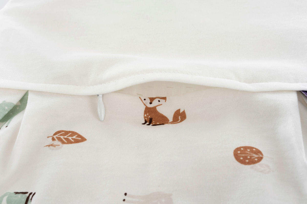 BABYSCHLAFSACK LIEBMICH    110   - Hellbraun/Weiß, Basics, Textil (110null) - Träumeland